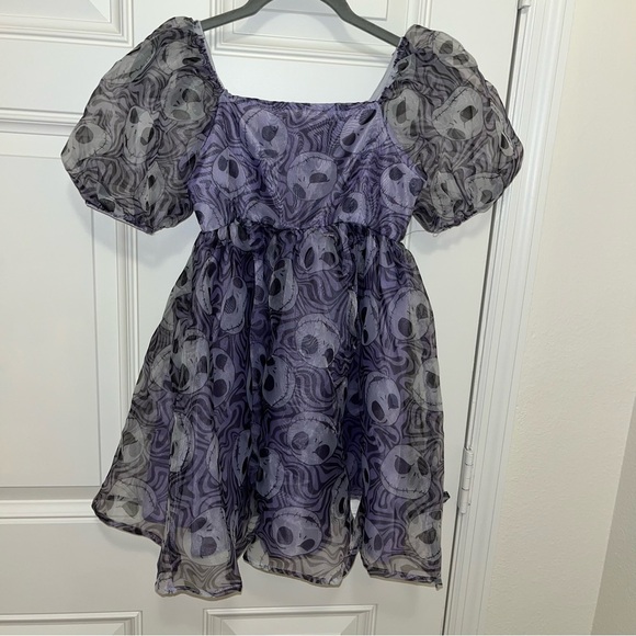 Disney nightmare before Christmas Jack Skellington girls dress XL 14 like new - Picture 4 of 9